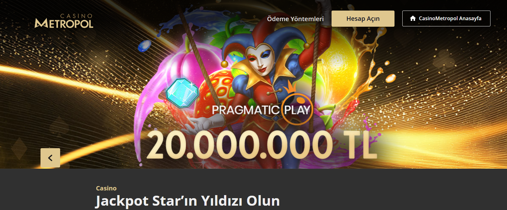 jackpot oyunları oyna